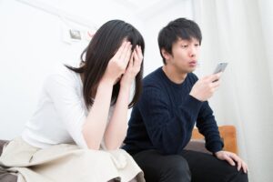 好きな人が近くにいる時　男性